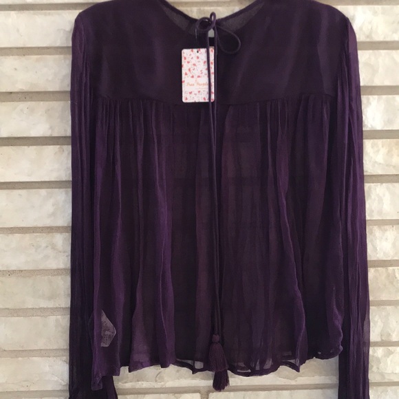 FREE PEOPLE BLOUSE - Picture 4 of 7